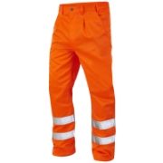 Orange FR Trousers c/w 2x Reflective Bands