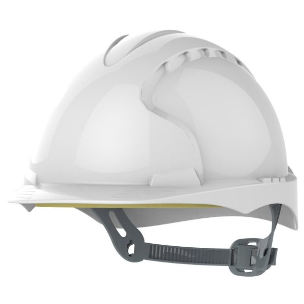 SC05441 JSP EVO®2 Helmet with Slip Ratchet White - Non Vented