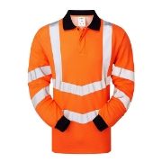 FR Hi Vis Polo Shirt RIS 3279 (Orange)