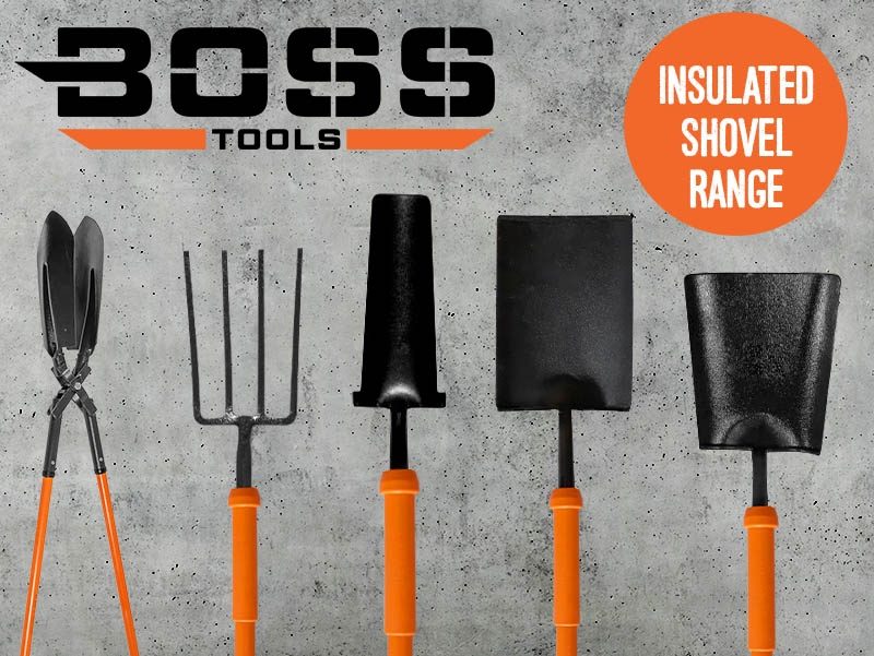 Boss Tools - Insulated Shovel Range