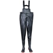 Safety Chest Waders - Black