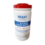 Multisafe 70% Alcohol Hard Surface Wipes (Tub of 100)
