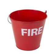 SE00183 Metal Fire Bucket