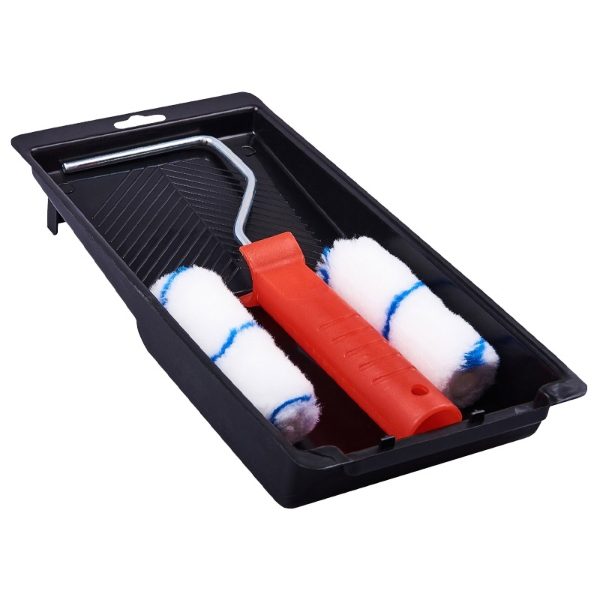HT01815 4\" Paint Roller & Tray Set
