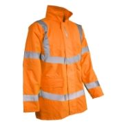 EnduroPro Hi Vis Contractors Jacket (Orange)