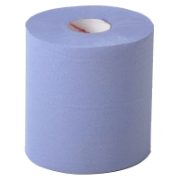 6 Pack of 2-ply Blue Roll providing a very cost-effective solution for cleaning up spills