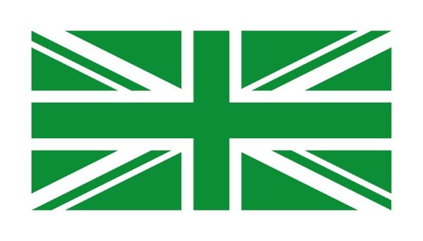 Green Union Jack Image