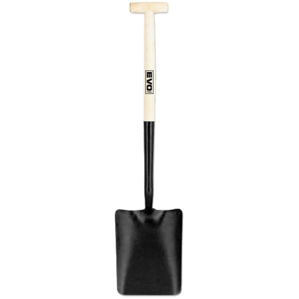 HT00280 EVO Tool Wooden T-Handle Taper Mouth Shovel