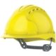 SC01003 JSP EVO®3 Helmet Mid Peak Slip Ratchet Yellow - Vented