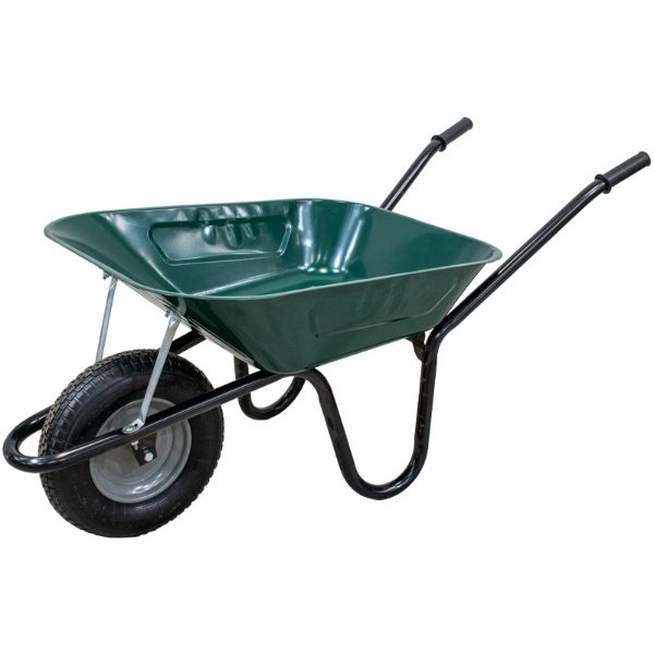 HT02021 Green Premium Wheelbarrow