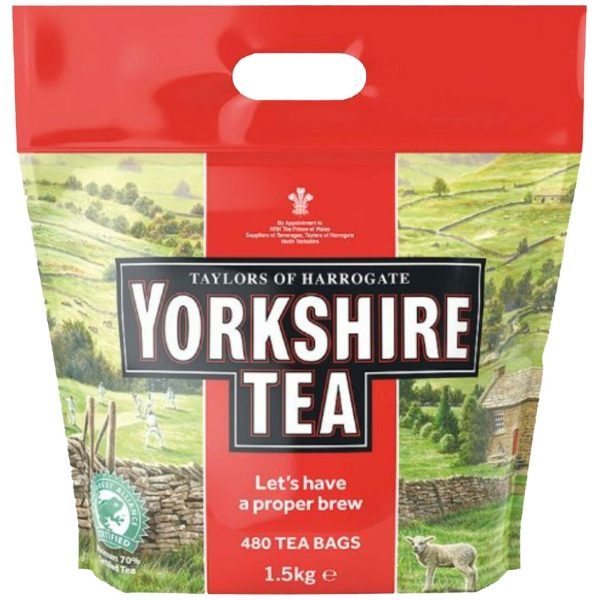 JT00642 Yorkshire Tea - 480 Tea Bags