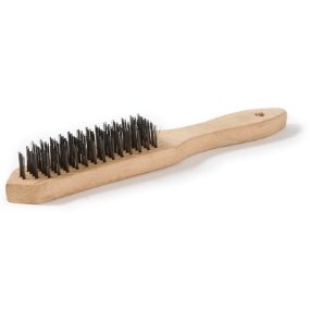 Heavy duty and hard wearing wire brush