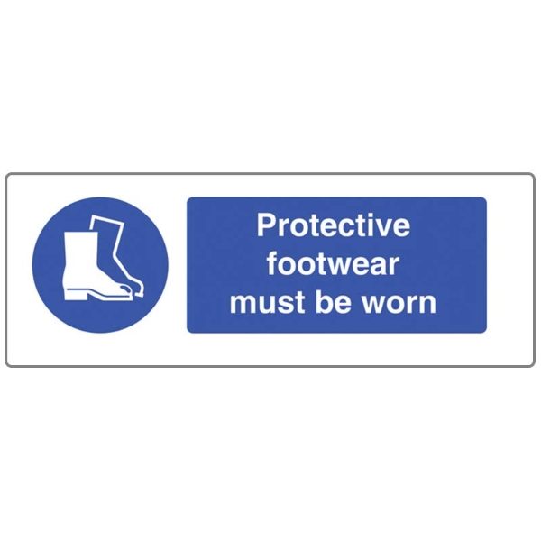 Protective Footwear Sign