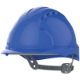 SC00988 JSP EVO®3 Helmet Mid Peak Slip Ratchet Blue - Vented