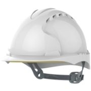 SC00975 JSP EVO®3 Helmet Mid Peak Slip Ratchet White - Vented