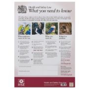 CS00050 Health & Safety Law Poster